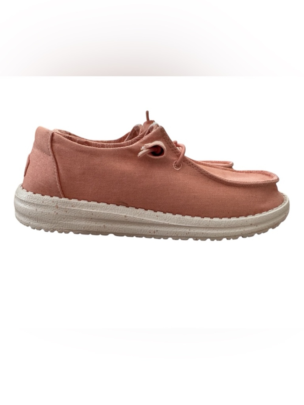 Hey Dude Women’s Coral Canvas Slip-On Shoes - Picture 4 of 6
